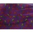 thumbnail image 4 of oneOone Georgette Viscose Fabric Leaves & Floral Block Fabric Prints By Yard 42 Inch Wide, 4 of 4