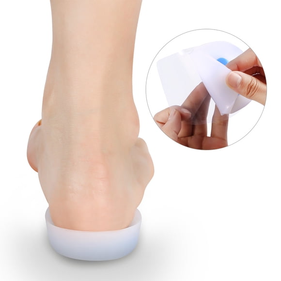 Silicone Gel Heel Cups,Heel Pads For Heel Pain Bone Spur And Achilles Pain Gel Heel Cushions And Cups Pad And Shock