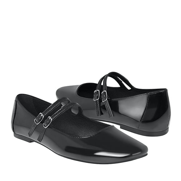 ZAPATOS CASUALES DAMA NOMADAS 37810 CHAROL NEGRO