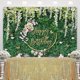 thumbnail image 3 of Happy Birthday Backdrop Green Grass and Flowers Wreath Photography Background Women Girls Greenery Leaves Birthday Decorations Party Photoshoot Backdr, 3 of 3