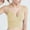 Beige, variant on XFLWAM Breathable Comfort Sports Bra for Women Support and Lift Push Up Bras Gym Yoga Wirefree Seamless Bra