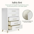 thumbnail image 5 of Evolur Audrey Tall Chest Stardust, 5 of 6