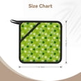 thumbnail image 3 of Disketp St Patrick's Day7 Pot Holders Kitchen Insulation Mats Heat Resistant Pot-Holder Oven Anti-Scald Pads for Cooking Baking, 7.1*7.1inch, 3 of 8