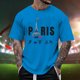 thumbnail image 2 of Playeras Para Hombre Algodon, Camiseta De Primavera Y Verano Para Hombre Con Músculos Abdominales, Estampado Digital 3D, Cuello Redondo Y Manga Corta., 2 of 4