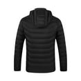 thumbnail image 5 of Tops Clearance Unisex Casual Zipper Double Control 15 Areas Heat Heating Usb Charging Jackets Black L, 5 of 7