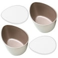 thumbnail image 3 of CRILSTYLEO Kitchen Bowls Plastic Kitchenware Household Use 2Pcs 11.8X8.2X5.8In, 3 of 8
