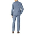thumbnail image 2 of Vince Camuto Mens a Two Button Formal Suit, Blue, 36 Short / 29W x UnfinishedL, 2 of 4