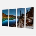 thumbnail image 2 of Blue Clear Lake with Mountains - Extra Large Landscape Canvas Art Print, 2 of 3