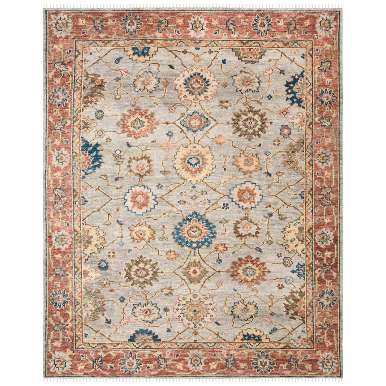 SAFAVIEH Soho SOH732A Handmade Brown / Multi Rug