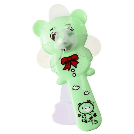 

Yutnsbel Summer Mini Portable Bear Hand Pressure Fan Handheld Cooling Fan