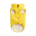 thumbnail image 4 of STGRGFHY Dog coats for small dogs,Dog Winter Coat - Waterproof Windproof Dog Jacket,Warm Snowproof Doggie Puffer Vest for Cold Weather,Lightweight Snow Coats for Small Medium Dogs(Yellow XXL), 4 of 12