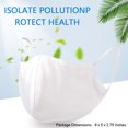 thumbnail image 3 of Teissuly Cotton Cloth Face Mask 3pcs - 2-Layer Cotton - Soft Facemask Mouth, 3 of 3
