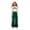 Green, variant on ZIXKCGDSE Girls 3 Piece Outfits Tank Tops Letter Print Hooded Sweatshirt and Sweatpants Set Size 9-10 Years