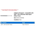 thumbnail image 2 of Liftgate Lift Support - Compatible with 2007 - 2014 Chevy Tahoe Sport Utility 4-Door 2008 2009 2010 2011 2012 2013, 2 of 2