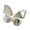 Sliver, variant on 4 Pack Bag Clips Snack Clips Food Clips with Magnetic Butterfly Design for Kitchen Food Storage Office