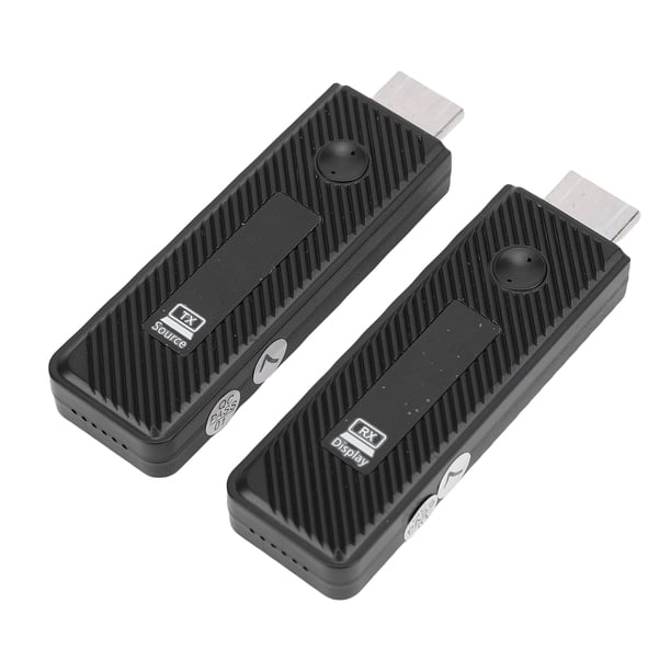 Transmisor Y Receptor Multimedia HD Inalámbrico, Enchufe De Salida De Salida De 1080 Decodificaciones 4K 1080p Y Reproduce Kit De Extensor Multimedia HD Portátil Para Caja De
