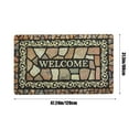 thumbnail image 3 of BGZLEU Retro Door Mat, 80 x 120 Inch Beige Welcome Doormat Decorative Home Floor Mat, Non Slip Rubber Back and Strong Water Absorption for Outdoor Indoor Entrance Decor, 3 of 6