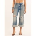 thumbnail image 2 of Jessica Simpson Women's Zinnia Wide Leg Boyfriend Jeans, Sizes 2-16, 2 of 6
