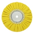 thumbnail image 1 of Shisuyan Roue de Polissage de Surface Jaune 1Pcs 8.1X8.1X0.8In, 1 of 8