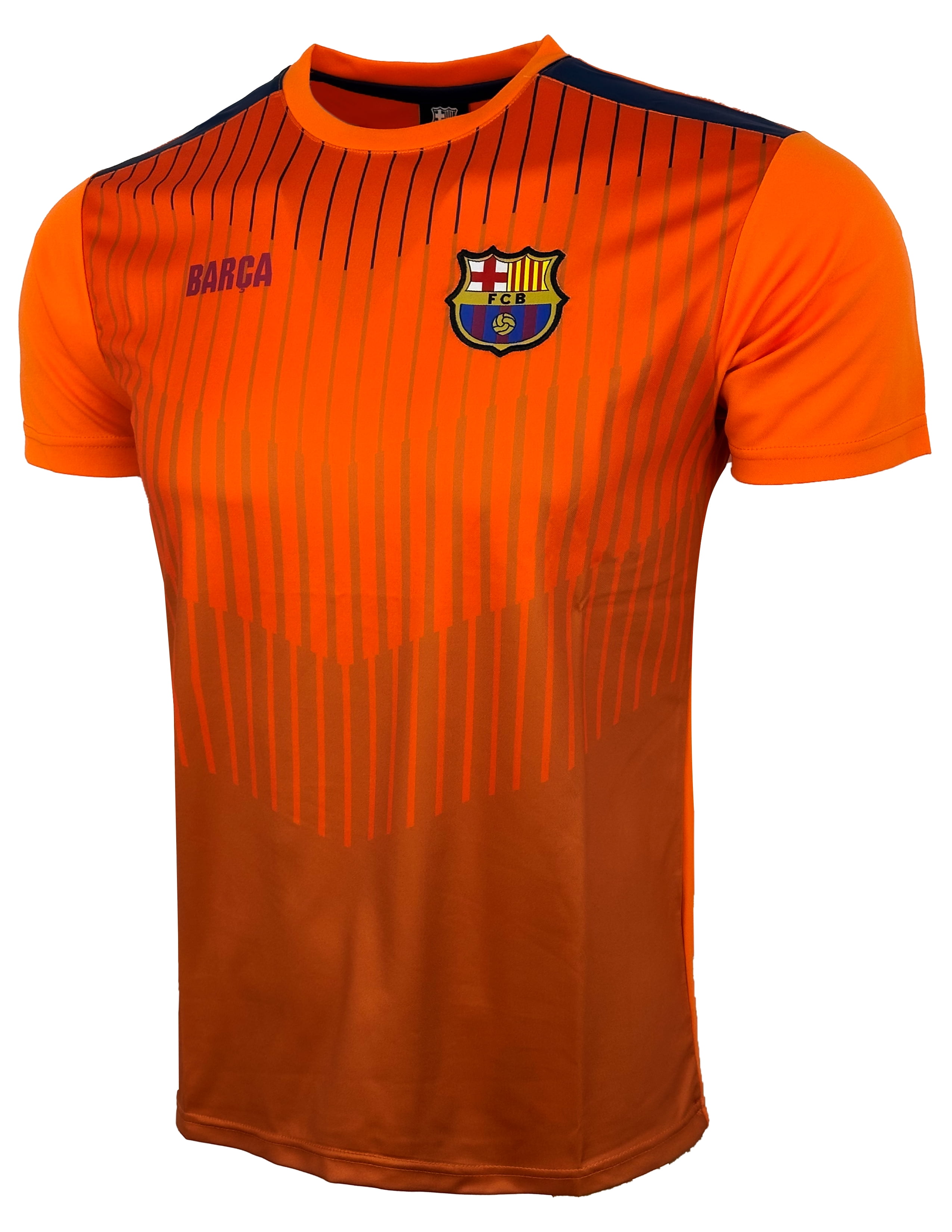Boy's Barcelona Training Jersey, Licensed Barcelona Orange Shirt