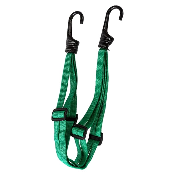 Correa para casco de equipaje de motocicleta, banda para equipaje, trasero, apto para bicicleta, verde kusrkot Correa para equipaje de motocicleta