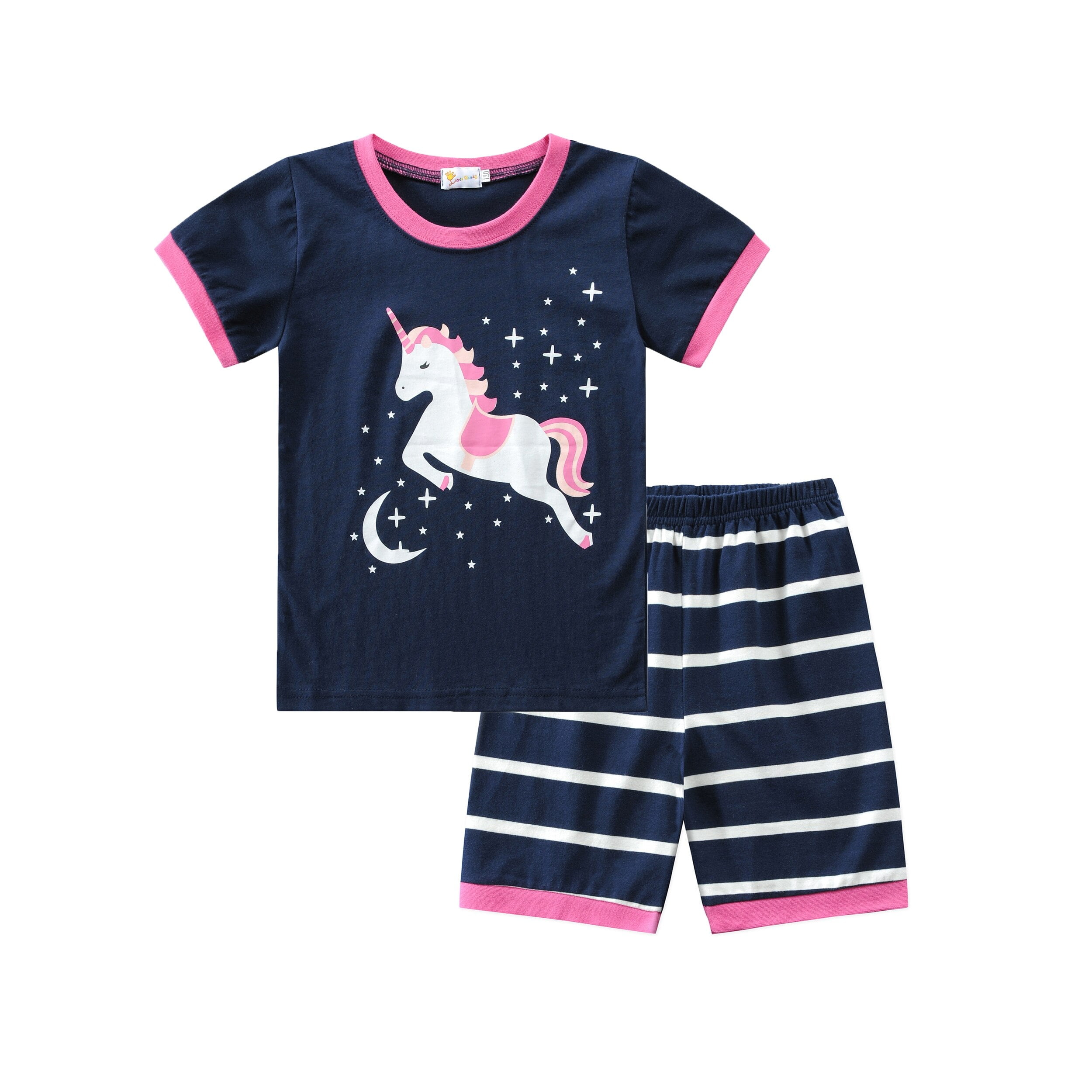 Little Hand Toddler Girls Pajamas Shorts Toddler Pjs 102 Cotton Kids