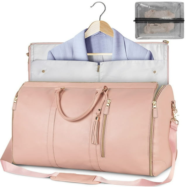 Boovnll Travel Bag Large Capacity Foldable Duffle Bag Thickening Water Proof Zippers Carrying Handles Wear-Resisting Portable One-Shoulder Duffle Bag for Travel