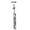 Lifetime Polished Nickel, variant on Baldwin 060000324 24 in. Flush Bolt with Rod, Polihed Brass