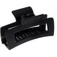 thumbnail image 3 of Hair Claw Clip Matte Rectangle Brown, Large Hair Claw Clips for Thin & Thick Hair, Strong Holds Jaw Clips (Rectangle), 3 of 5