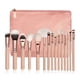 thumbnail image 1 of Professional Makeup Brushes - 15 Pieces - Pink, 1 of 5