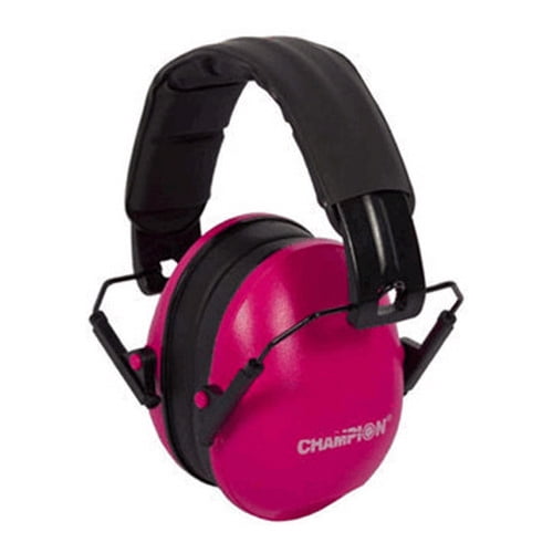 Champion Traps and Targets Ear Muffs Slim, Passive, Pink