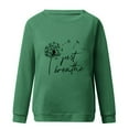 thumbnail image 3 of Hueook Sweatshirts for Women Plus Size Fashion Christmas Print Colorful Pullover Long Sleeve Casual Sweater Blouse Tops 50% Off, 3 of 7