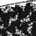 thumbnail image 3 of Pioneer Flower Floral Print Pattern Shower Curtain 84”x72", Bathroom Decorative Shower Curtain Set with 12 Hooks, Waterproof Washable, 3 of 6