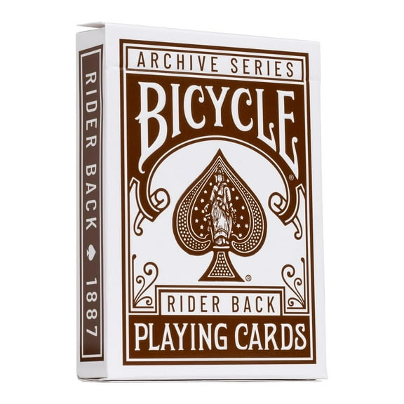 Bicycle Archive Series Rider Back 1887 Playing Cards, Poker Size Standard Index