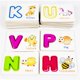 thumbnail image 3 of Alfabeto Flash Cards Juego De Aprendizaje Madera 26 Letras Alfabeto Escritura Tarjetas De Aprendizaje Para Niños Pequeños Niños Abc Alfabeto Rompecabezas Juguetes Para Niños En Edad Preescolar Serendint FN003137-00, 3 of 6