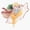 1pcs, variant on Otome Romance Video Game Chibi Character Devouring Sweet Milk Chocolate Candy Bar Decal For Laptop Sticker