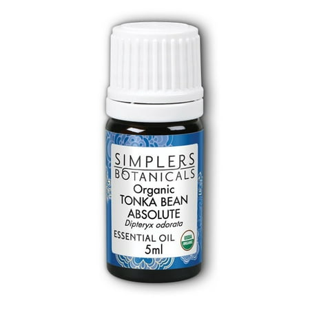 Essential Oil Tonka Bean Absolute Organic Simplers Botanicals 5 ml Liquid