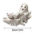 thumbnail image 2 of Mmeneyy Ghost And Running Dog Statue, 2 of 4