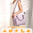 thumbnail image 6 of AUXDIQ 11L Insulated Cooler Bag Leakproof Cooling Tote Thermal Lunch Bag Purple, 6 of 6