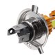 thumbnail image 2 of sweethay 18W LED 3 COB DC 12V Blanco Motocicleta Faro 6500K Hi / Lo Beam Bombilla de luz súper brillante de alta potencia Bombillas para automóviles, 2 of 6