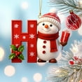 thumbnail image 4 of 26 Letters Christmas Tree Decoration Pendant Christmas Tree Ornaments DIY Christmas Ornaments Christmas Decoration Xmas Tree Hanging Decor, 4 of 6