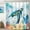 Ocean Sea Turtle, variant on Nautical Shower Curtain, Sailboat Lighthouse Compass Anchor Decorative Bathroom Curtain Polyester Waterproof Fabric Shower Curtains with 12 Hooks, 72x72 Inch (Nautical)