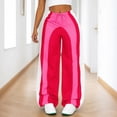 thumbnail image 2 of JIAYUE Women's Pants Ankle Length Elastic Waist Comfortable Loose Fit Trousers With Drawstring For Home Wear Travel Stylish Bottoms For Women, 2 of 6