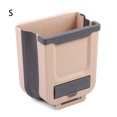 thumbnail image 4 of Inteprter Hanging Bins Convenient Kitchen Cleaning Garbage Effortless Disposal Storage Bending Down Goodbye Say Garbage Garbage Organizadores de utensilios de cocina caqui Pequeño 23 * 20 * 5 cm, 4 of 6