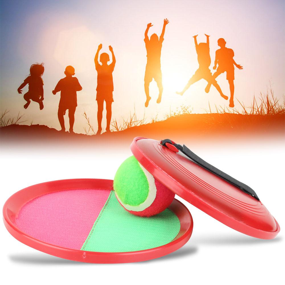 Mgaxyff Catch and Throw Ball Game Sucker Sticky Ball Toy Outdoor Sports