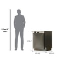thumbnail image 3 of Equator 24 in Dishwasher 14 place+Wine Rack 3.4g Built-in QUIET 51 dB 110V E-Star ADA - Stainless Steel, 3 of 29