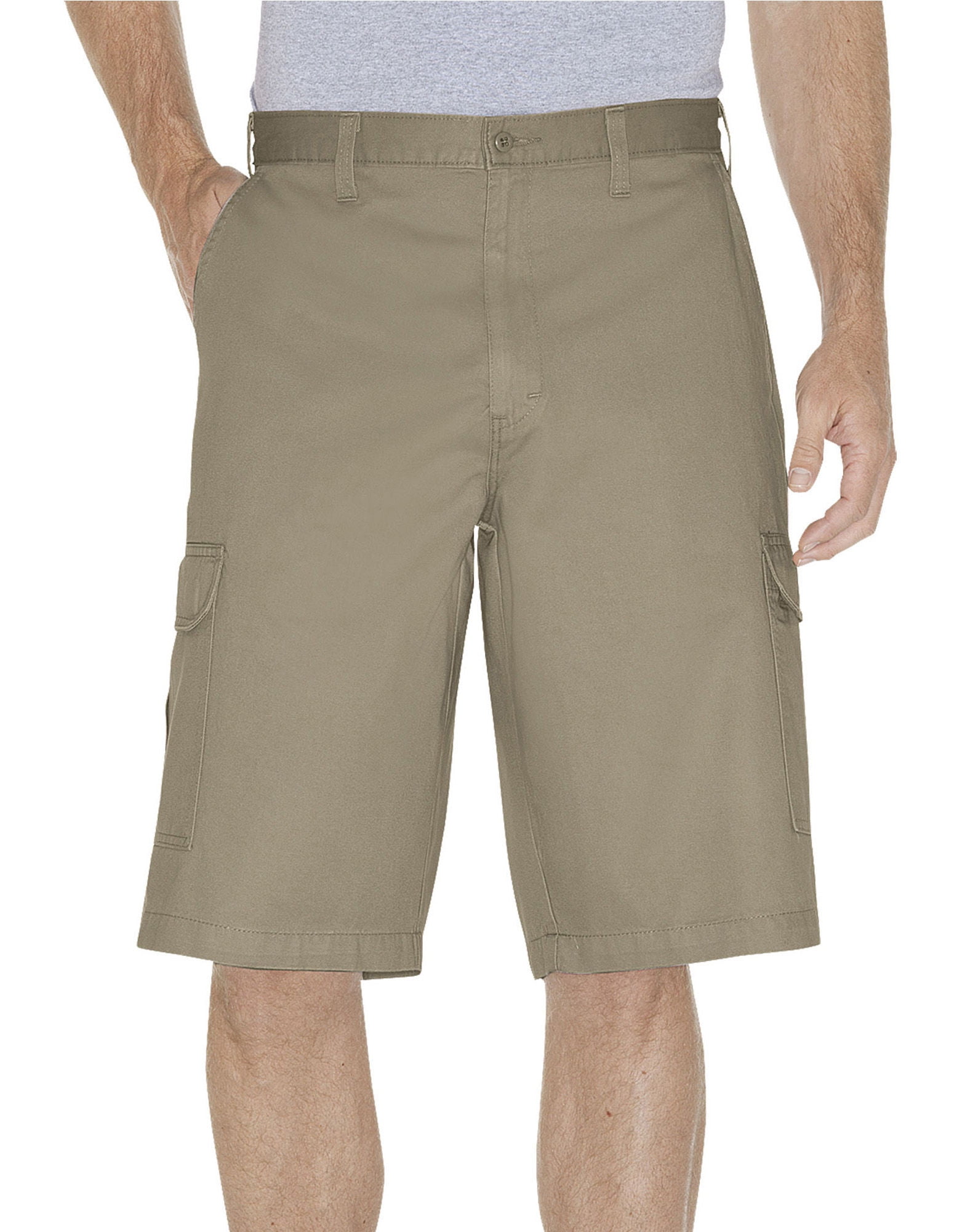 Dickies Mens 13 Loose Fit Cargo Shorts, 46, Rinsed Khaki | Walmart Canada