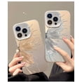 thumbnail image 3 of Silver foil Plating Butterfly Hard Phone case, Frosted Texture, Anti-Drop, Fashionable Design for iPhone 15 14 13 12 11 Pro Max Plus XS XR X 7 8 Phone Case (P2,iPhone X), 3 of 8