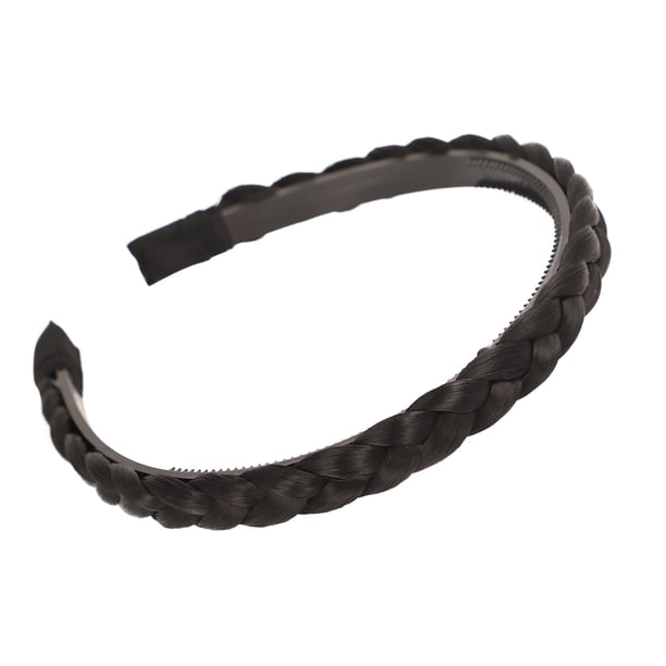 Fiudx Peluca con Diadema de Espina de Pescado y Calavera Alta para Mostrar Un Rostro Pequeño.