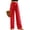 Bm 11 Red, variant on Womens Casual Wide Leg Pants High Waisted Button Down Straight Long Trousers Palazzo Pants